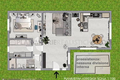 Home Virtual Design - Progetto completo distribuzione spazi e arredamento