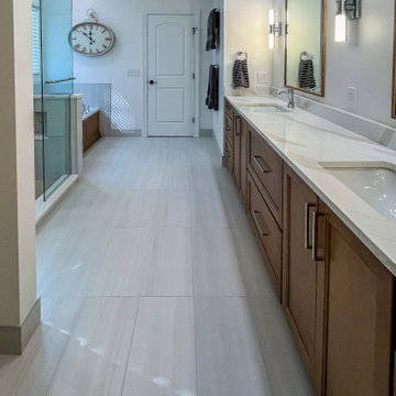 Primary Bath Remodel with Walk-in Closet System