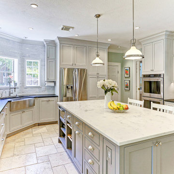 Calm & Collected Beaded Inset Kitchen