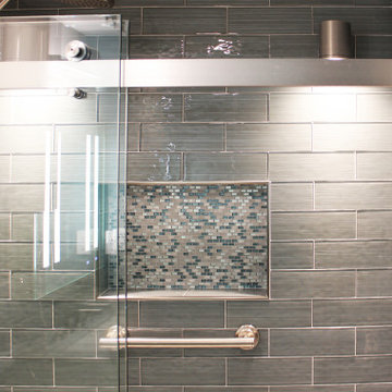 Tub to Shower and Remodel - Tile Job