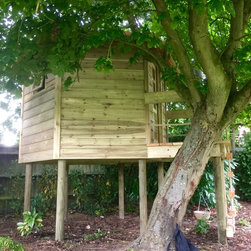 Kids playhouse...a beautiful present from grandparents - Garden Playhouses