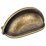 Century Hardware - Milan Cup Pull, Antique Bronze - The Milan Collection consists of a variety of classically shaped pulls, cup pulls and knobs.