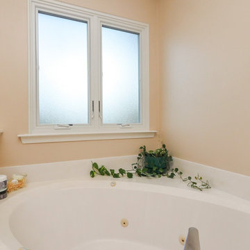Pretty Bathroom with New Casement Windows - Renewal by Andersen Atlanta, Savanna