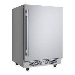 Avallon 24 Inch Wide 5.66 Cu. Ft. Built-In Compact Outdoor Refrigerator with Right Hinge - Outdoor Refrigerators