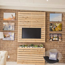 industrial - living room ideas