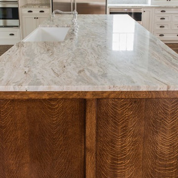 Fantasy Brown marble kitchen