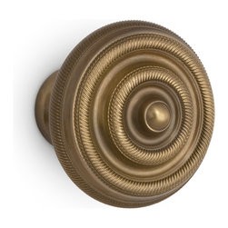 No. 75647 Knurled Round Cabinet Knob - Cabinet And Drawer Knobs