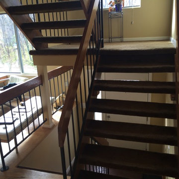 Stairs and rails
