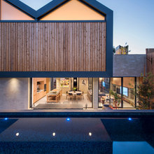 New exterior materials + facade