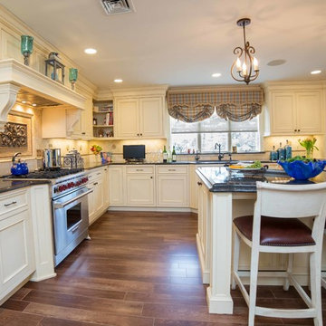 Enlarged Oyster Bay Cove Kitchen