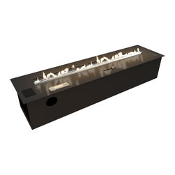 Planika 39'' x 10'' FIRE LINE Automatic Electronic FLE Built-In Fireplace - Indoor Fireplaces