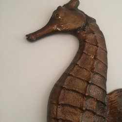 Extra Large Seahorse Prototype - Wall Sculptures