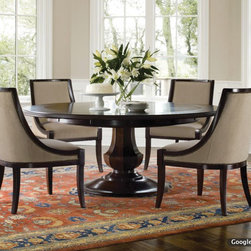 Brownstone Sienna Round Dining Table - Dining Tables