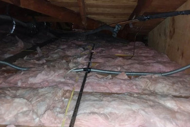 Alhambra Attic Cleanup and Insulation Project