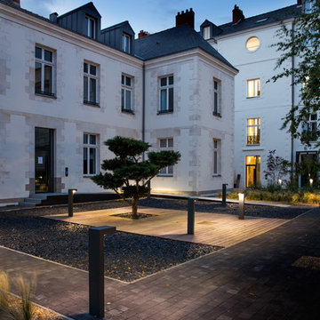 Le Carré Vert, Nantes-ancienne caserne réhabilitée en 40 logements haut de gamme