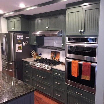 Kitchen by customer RTS Construction