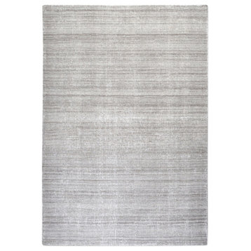 Uttermost 71100-8 Medanos 8' x 10' Rectangle Wool Solid Area Rug - Gray