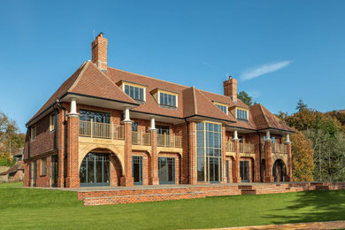 Inspiration for an exterior home remodel in Surrey
