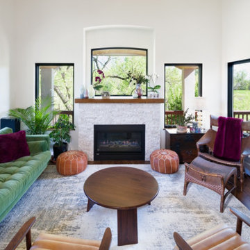 Eclectic Modern Home Remodel