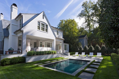 Home design - transitional home design idea in Charlotte