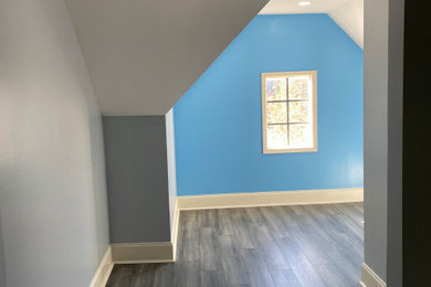 Milton Attic Remodel "Baby Blue" The Teenagers Hangout