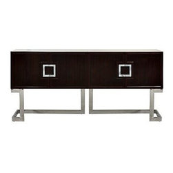 Braxton Rosewood Console - Stainless Steel - Clayton Gray Home - Furniture