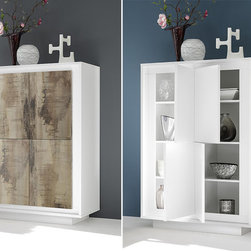 LC Mobili SKY Italian Highboard / Bar Unit - $755.00 - Buffets And Sideboards
