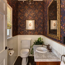 First floor powder room