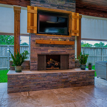Preslar Family (Hot Spring Spa + Outdoor Living Area)