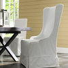 Atlantic Beach Wing Dining Chair, Sunbleached White
