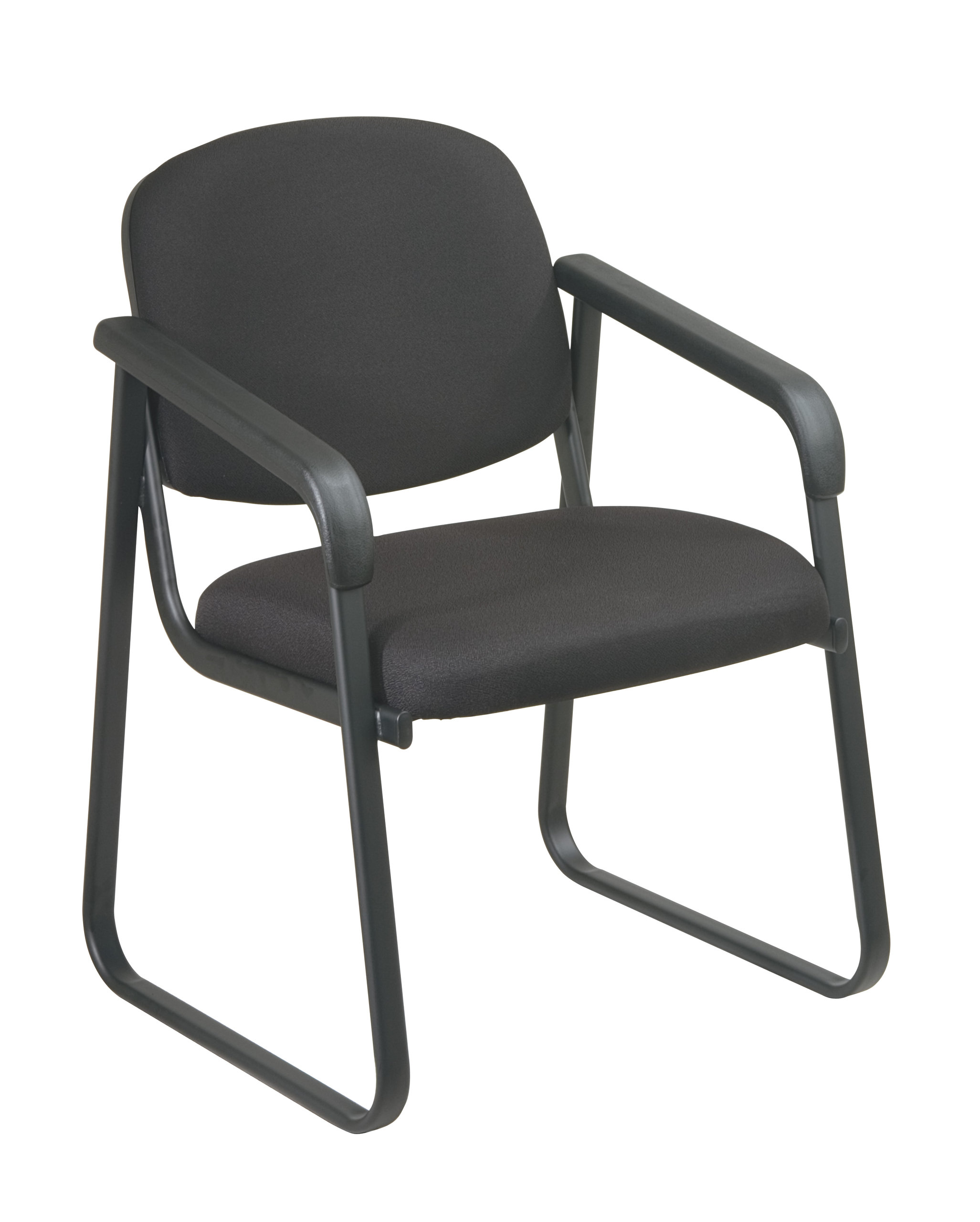 Deluxe Sled Base Arm Chair With Designer Plastic Shell