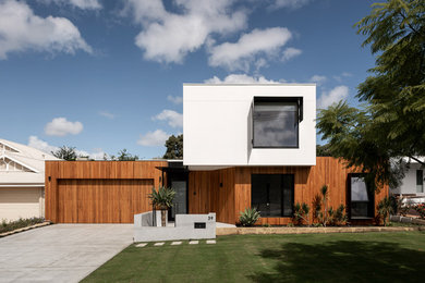 This is an example of a modern home in Perth.