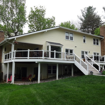 11409 High Hay Dr., Columbia, MD - Gutter Installation