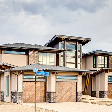 Transitional Madeira Custom Home