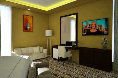 Inspiration for a mid-sized timeless home design remodel in Other