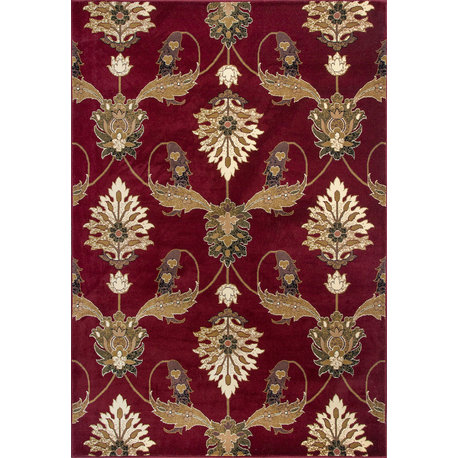 Cambridge 7364 Red Palazzo, 2'3"x3'3"