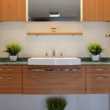 Contemporary Bathroom Remodel (Miami, FL)