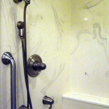 Bottle Ledge in Shower
