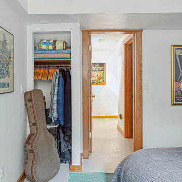 Sellwood-Moreland Basement Remodel - Guest Bedroom View