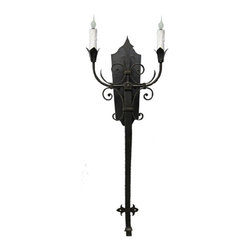 SC-169  Custom Hand Made Iron Sconces - Wall Sconces