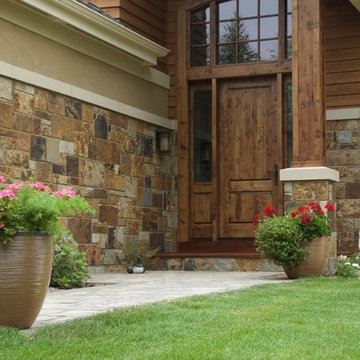 Complimentary Driveway, Front Walk and Landscaping