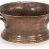 Newport Vintage Copper Oval Planter