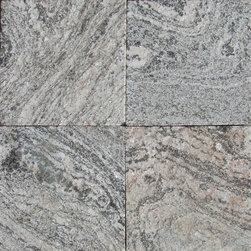 Siilver ridge Granite flamed Pavers - Outdoor Products