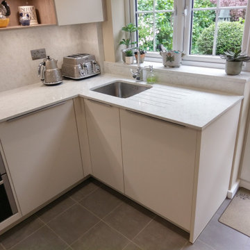 Luxury German kitchen in Kenton, Harrow by Kudos Interior Designs
