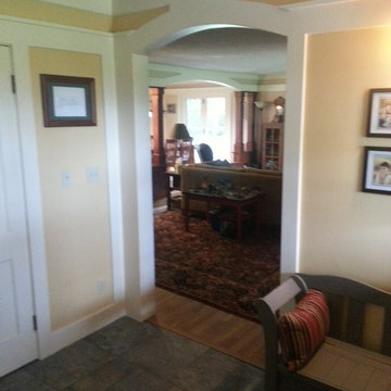 Ranch house transformation to Craftsman Charmer