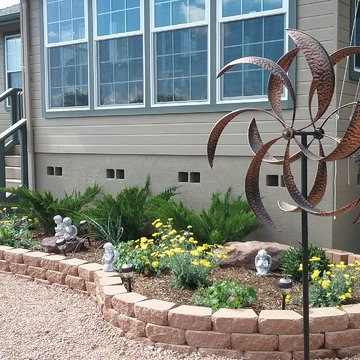 Raised Evergreen Planter