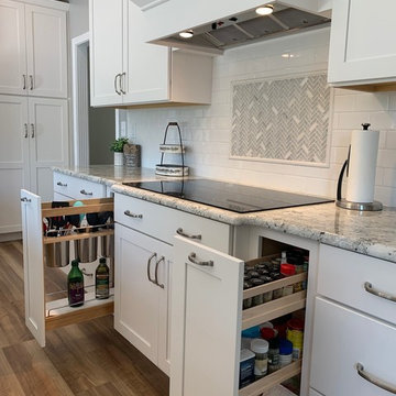 Secretariat Circle West Lafayette Classic White Kitchen Remodel