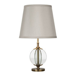 Robert Abbey Latitude Aged Brass Table Lamp - Table Lamps