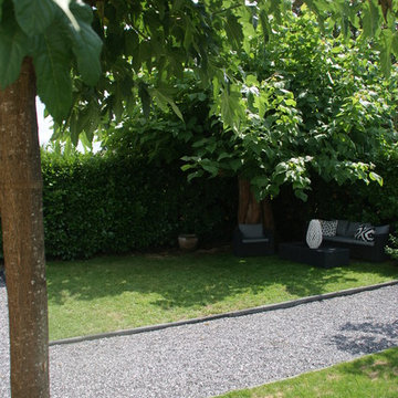 Jardin et piscine dans les Landes