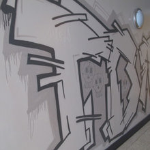 Bringing the outdoor graffiti indoors